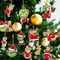 12Pcs Christmas Diamond Art Keychains DIY Diamond Keychain Gifts for Women
